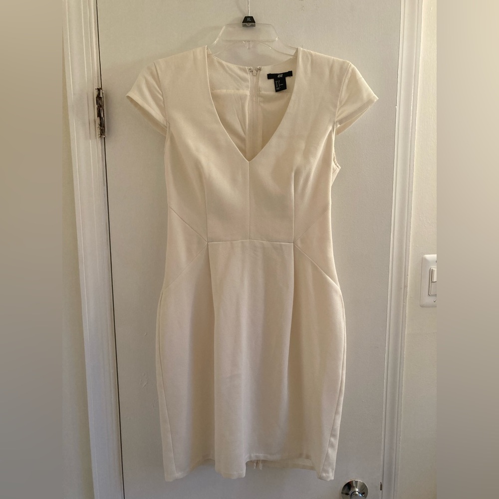 H&M white dress